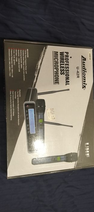 Microfone Audiomix em fio