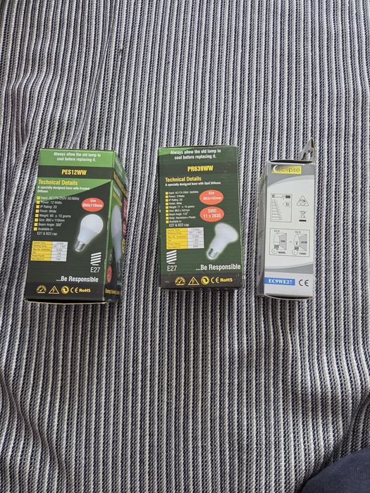 Led лампа 9W 12W E27