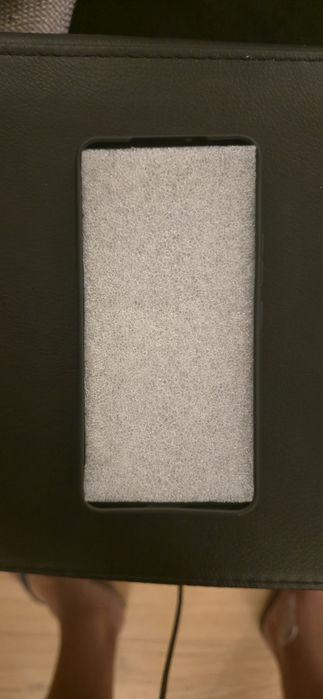 Capa de silicone preta para Samsung Galaxy S22