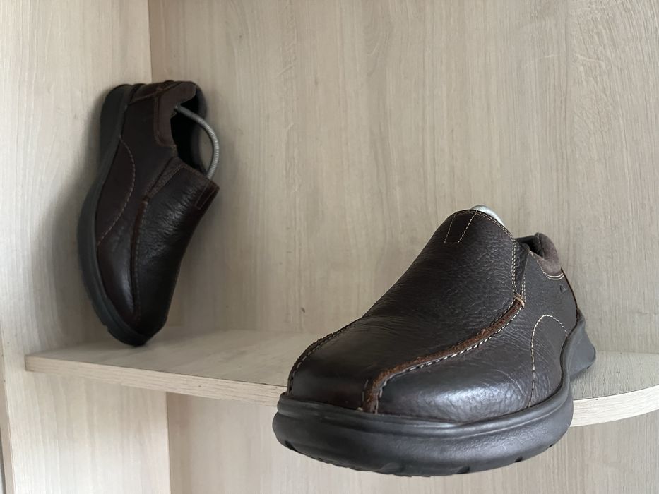 Як нові шкіряні макасіни 44розмір Clarks оригінал