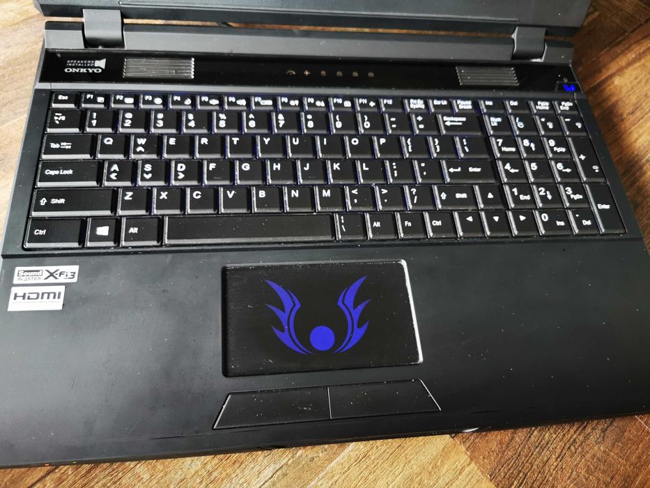 Laptop Gamingowy CLEVO P157SM-A i7 16GB 1000HDD 512SSD 15,6