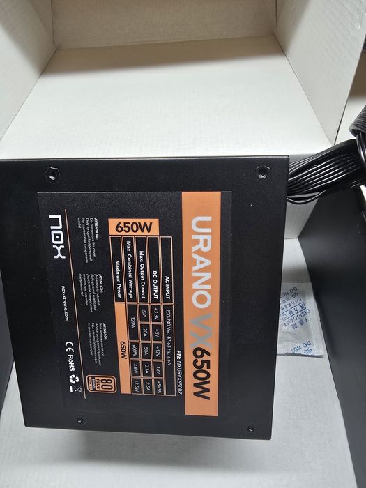 Nox Urano VX 650W 80+ Bronze