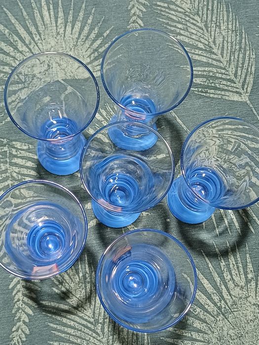 6 copos colecionáveis Compal Light azul