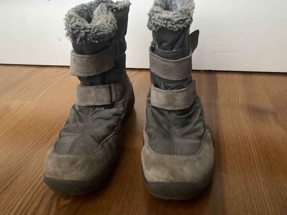 Zimowe ocieplane szare buty Primigi, 35