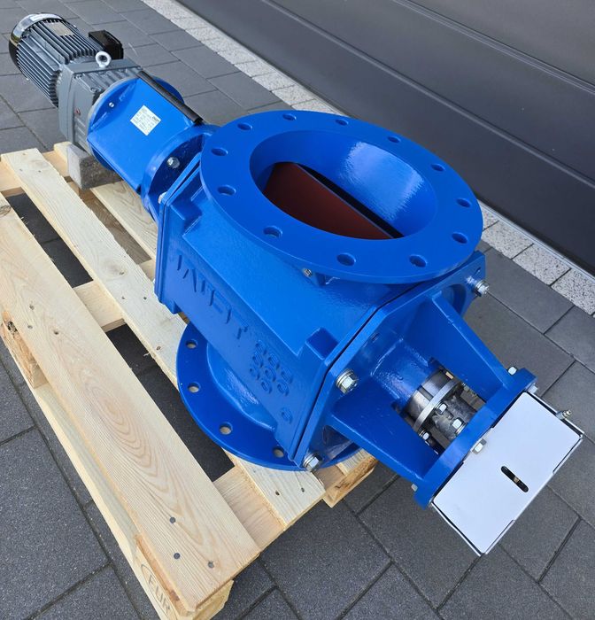 Śluza Celkowa Celka Zawór Celkowy Materiałów Sypkich Pasz Trocin