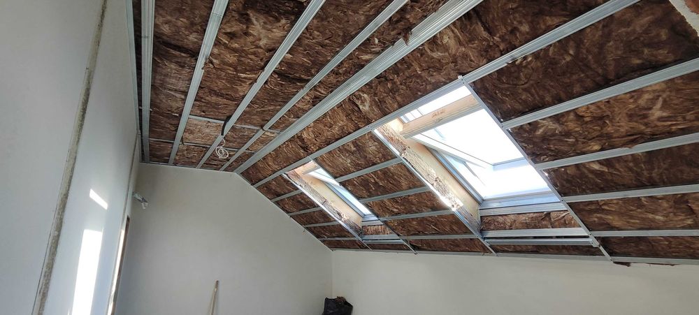 Sufity Podwieszane, Napinane, Gładzie, Malowanie, Ocieplenia Nadmuchem