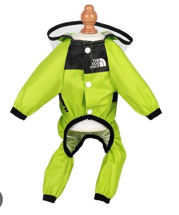 Płaszcz przeciwdeszczowy dla psa rasy dużej