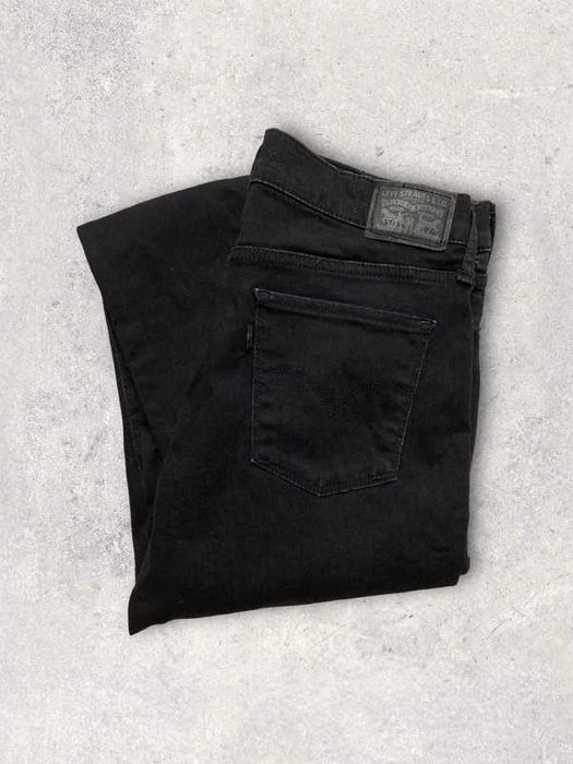 Spodnie levis Levi’s czarne jeansy jeansowe denim premium quality 311