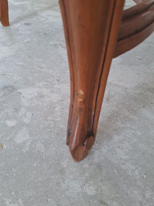 Fotel w stylu ludwikowskim stylowy fotel tron