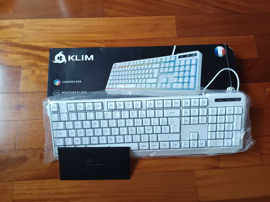 Klim Chroma teclado gaming sem fios retroiluminado