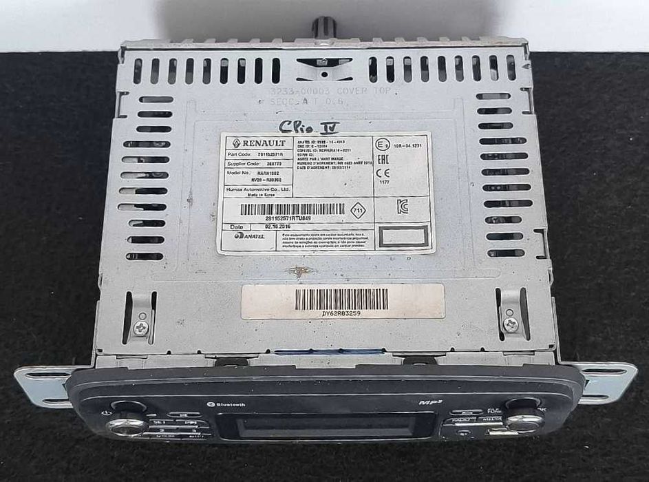 Rádio / Auto Rádio 281152571R - RENAULT CLIO IV