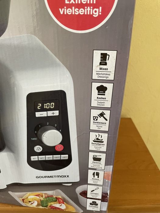 Кухонний комбаїн Gourmetmaxx ES611S, кухонный комбайн