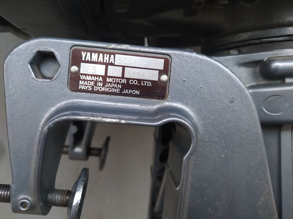 Лодочний двигун Yamaha 5л.с
