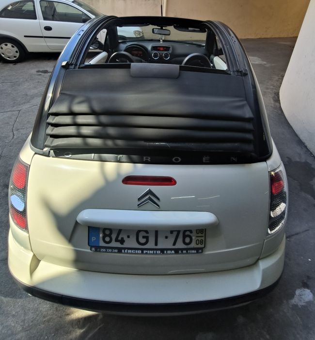 Citroen C3 Pluriel Cabrio Exclusive ano 2008 apenas 89 mil kms!
