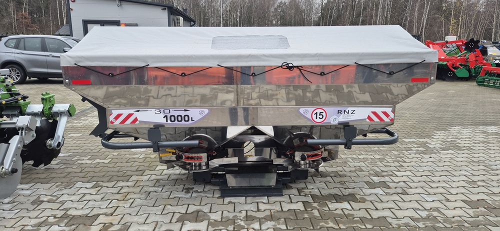 2200 kosz kwasówka wolnobrotowy Rozsiewacz dwutarczowy Tolmet