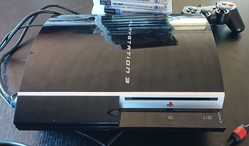 Playstation 3/20 jogos/1 comando