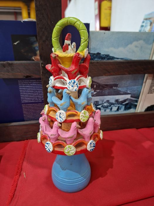 Ana Baraça - Pombal em Barro - Olaria tradicional Arte popular