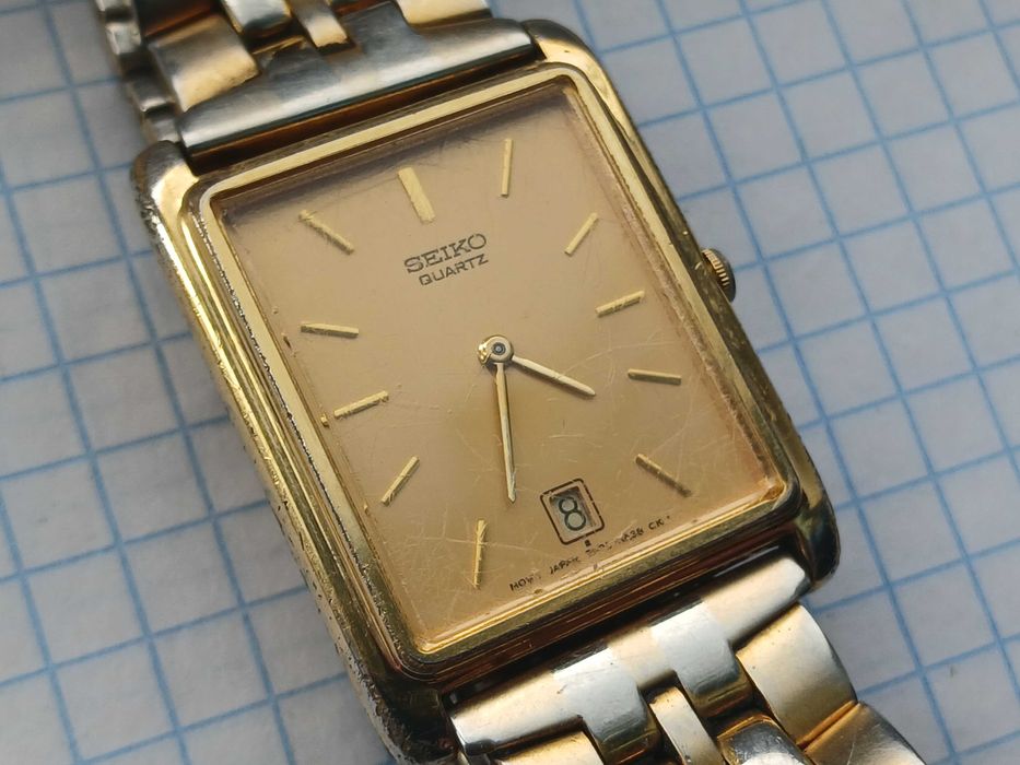 Продам вінтажний чоловічий японський годинник Seiko Tank