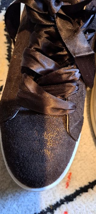 Vannucci buty snicersy brąz  ze złotem roz 38