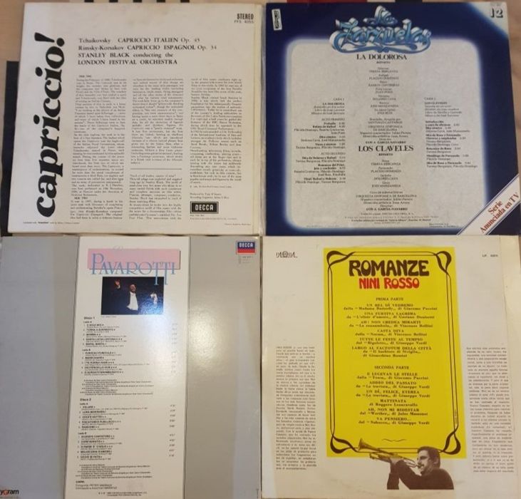 Discos vinil - Bolero de Ravel entre outros clássicos