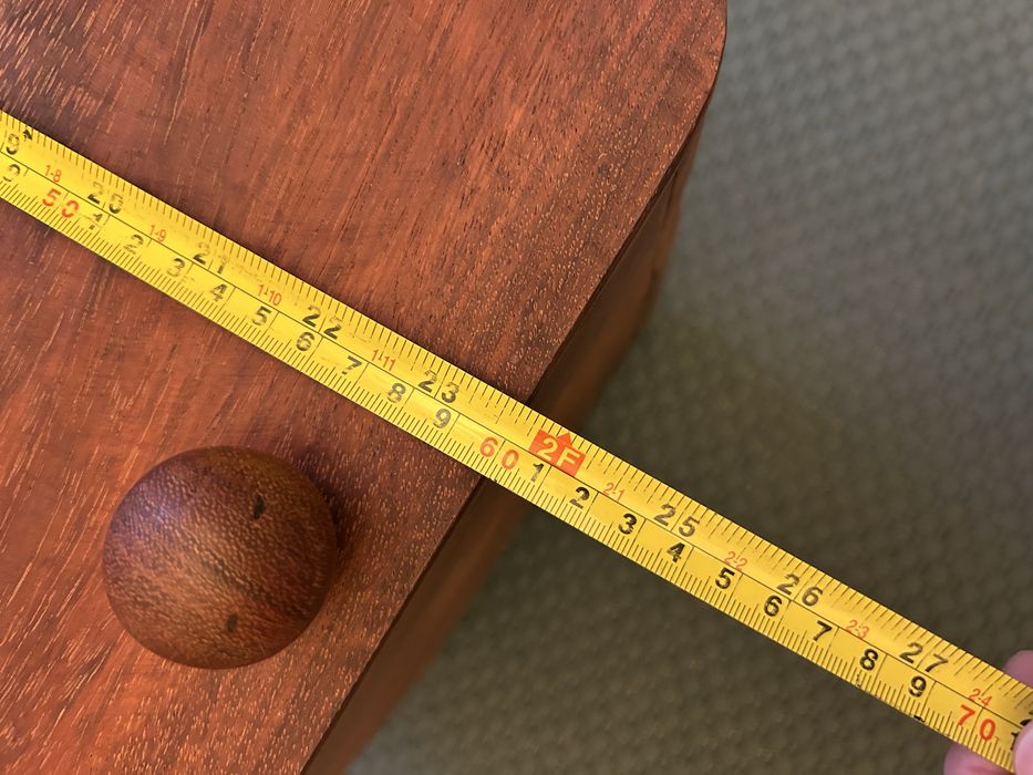 caixa organizadora de madeira antiga