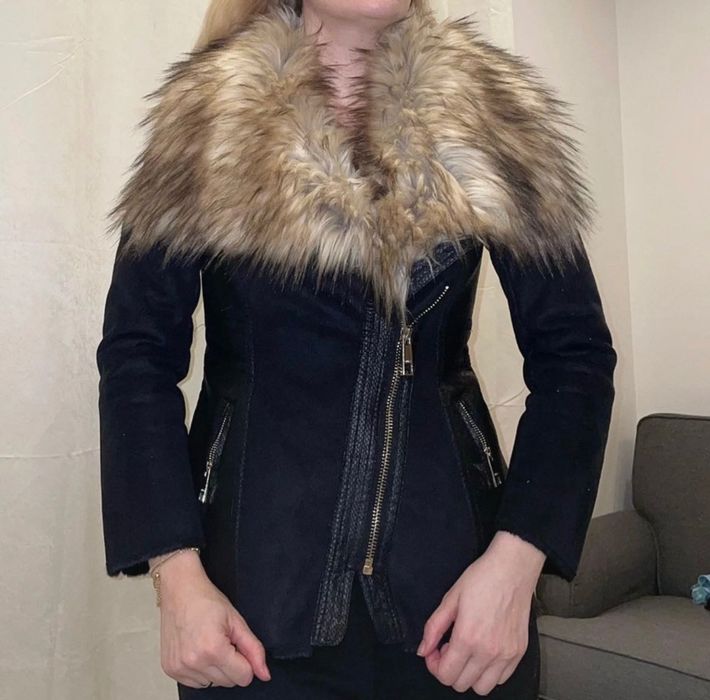 NOVO - Casaco Couro da GUESS