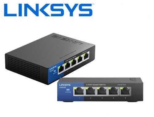 Комутатор Linksys LGS105 некерований