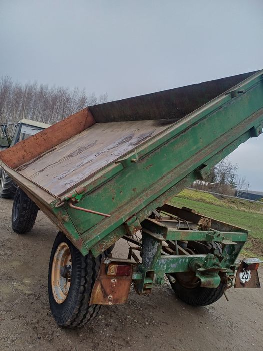 Przyczepa wywrotka ifa hw 60 hl 60.11 niemka 6 ton dokumenty