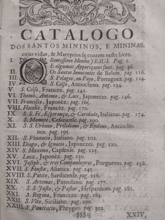 Innocencia Prodigiosa Triunfos da fé e da Graça 1721