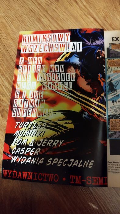 Komiks Mega Marvel 1996 rok