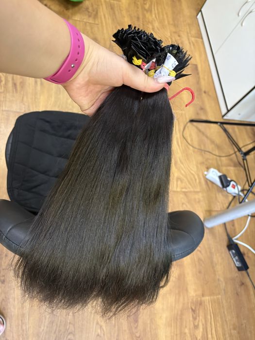 Волосы натуральные разные для наращивания, волосся