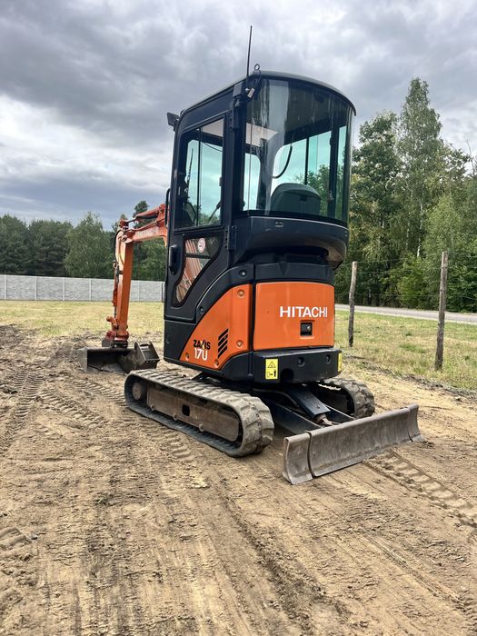 Glebogryzarka separacyjna minikoparka zamiatarka