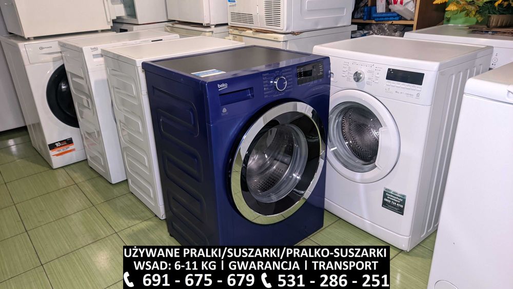 Pralki używane/pralko-suszarki/suszarki - gwarancja/dowóz