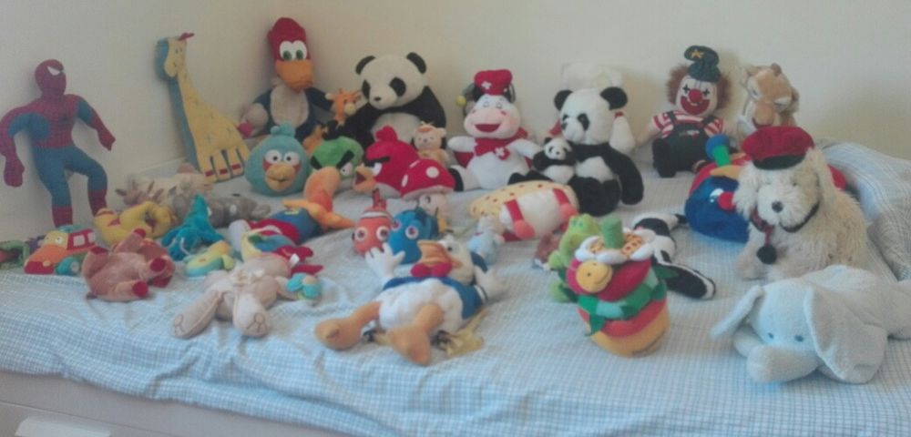 criança Peluche vários modelos