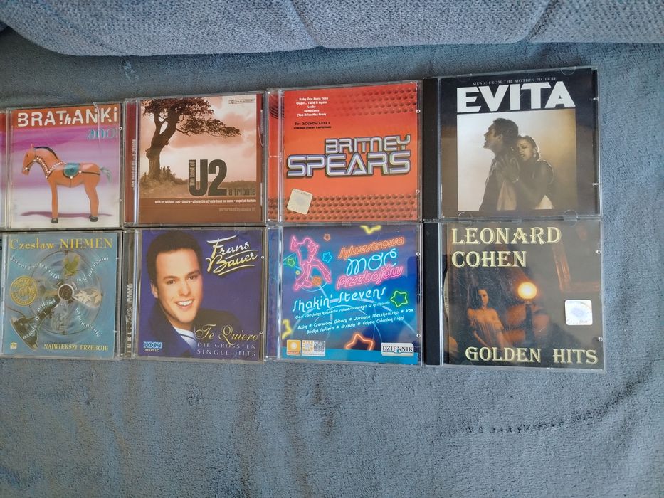 8 płyt CD oryginalne dobry stan