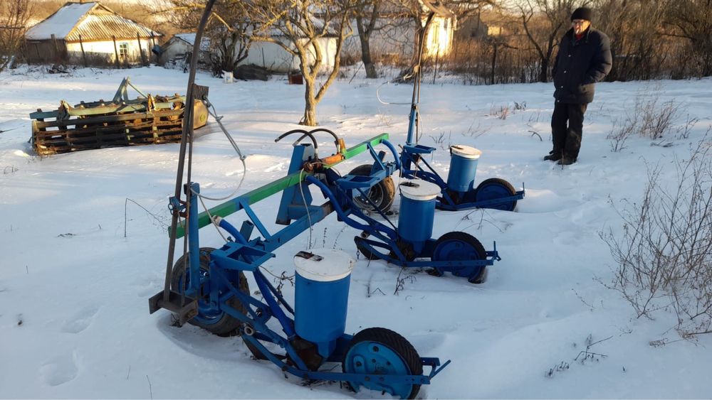 Сівалка точного висіву 3-рядна бахчева для кавуна,дині,огірок,кабак