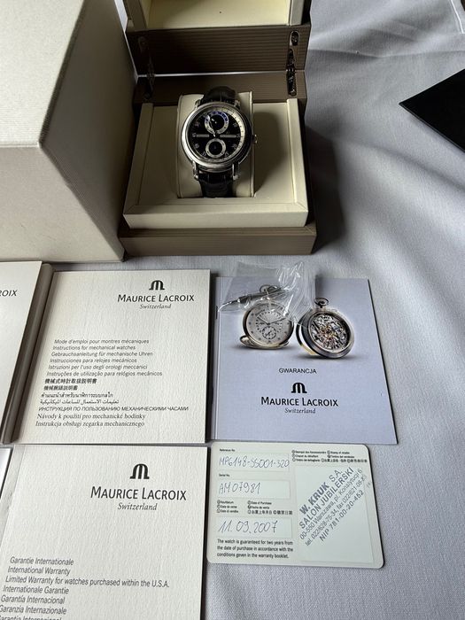 Zegarek Maurice Lacroix MASTERPIECE Regulator