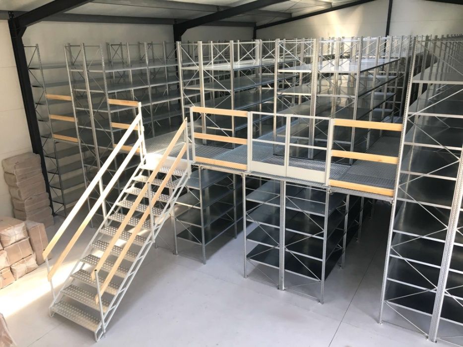 Antresole magazynowe AM2 – 24,21 m2 - podesty robocze antresola