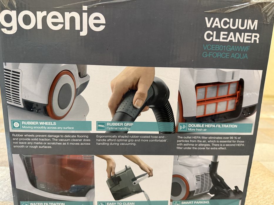 Пилосос з аквафільтром Gorenje