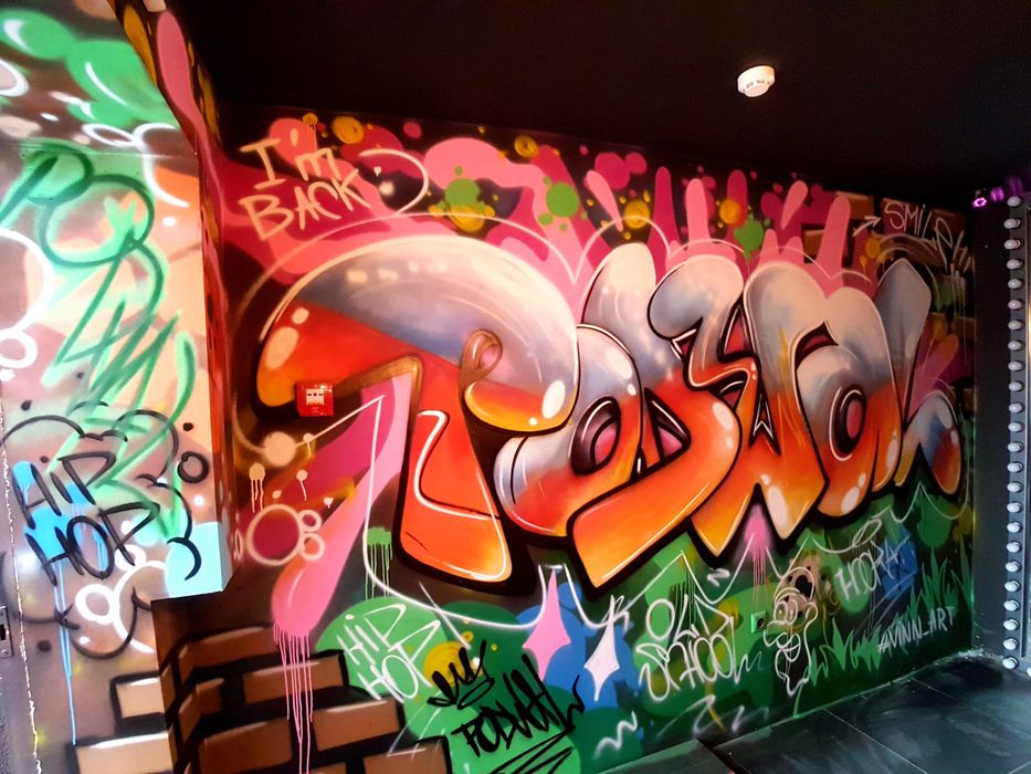 Граффити оформлення