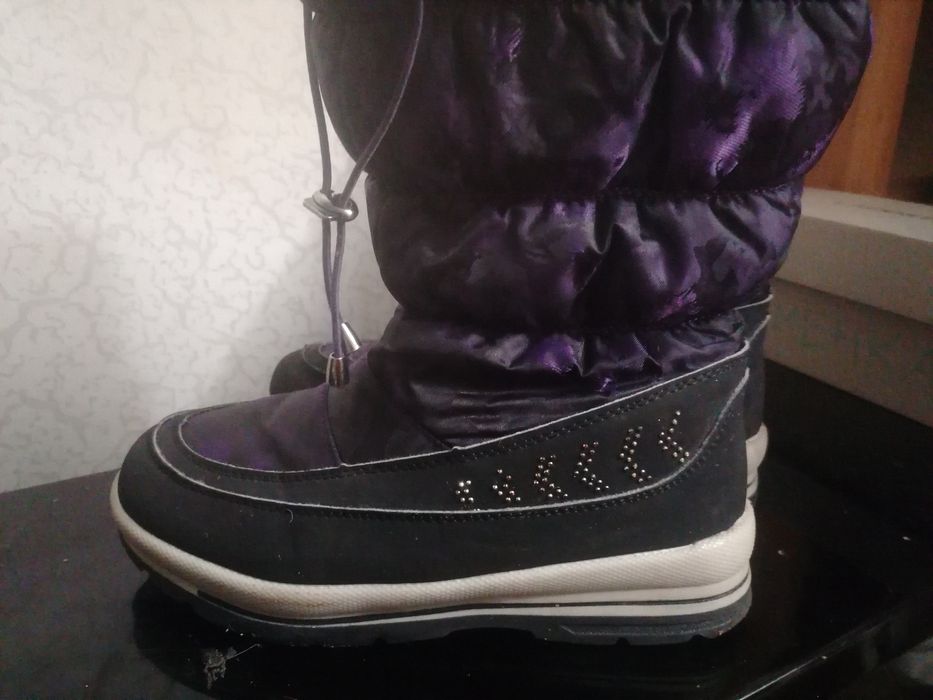 Сапожки для девочек, размер 37