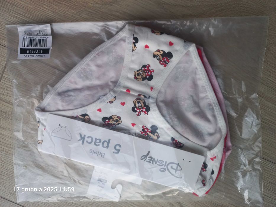 Majtki dziecięce Myszka Minnie 110/116 NOWE