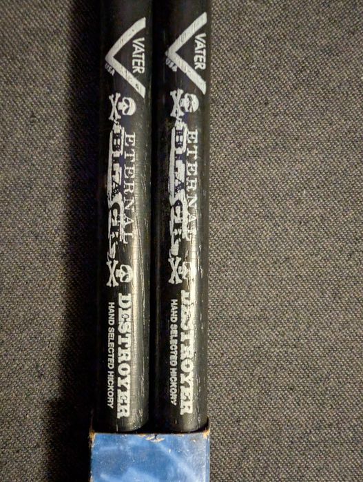 Барабанные палочки VATER VH2BW Eternal Black Power