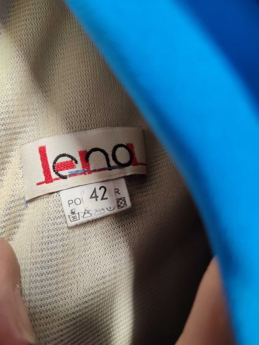 Niebieska damska sukienka bez rękawów rozmiar 42 (xl)