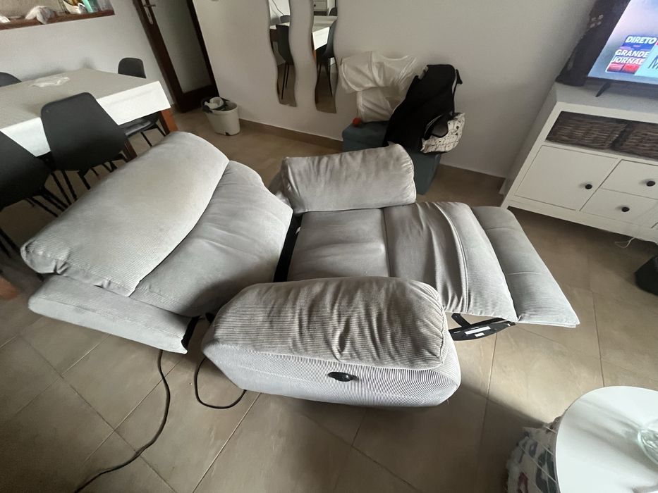Sofa relax eletrico 1 lugar