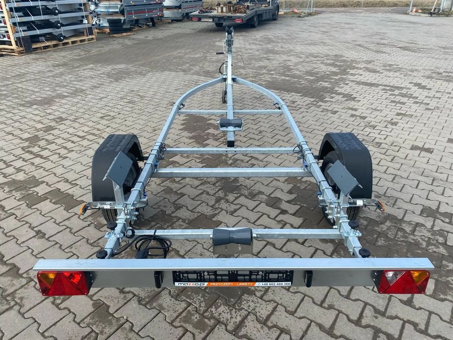 Temared Dostawa Przyczepka Podłodziowa Dmc750kg Łódź Do 5,3M