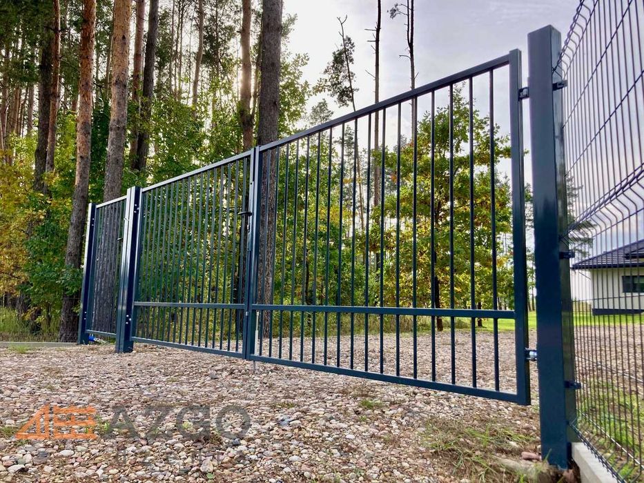 Ogrodzenie Panelowe 3D Kompletne 4mm + betony + słupki