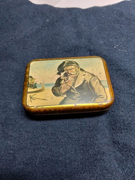Lata , caixa tabaco de bolso