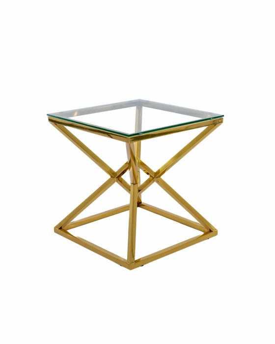 Stolik Boczny Glamour Kryształ