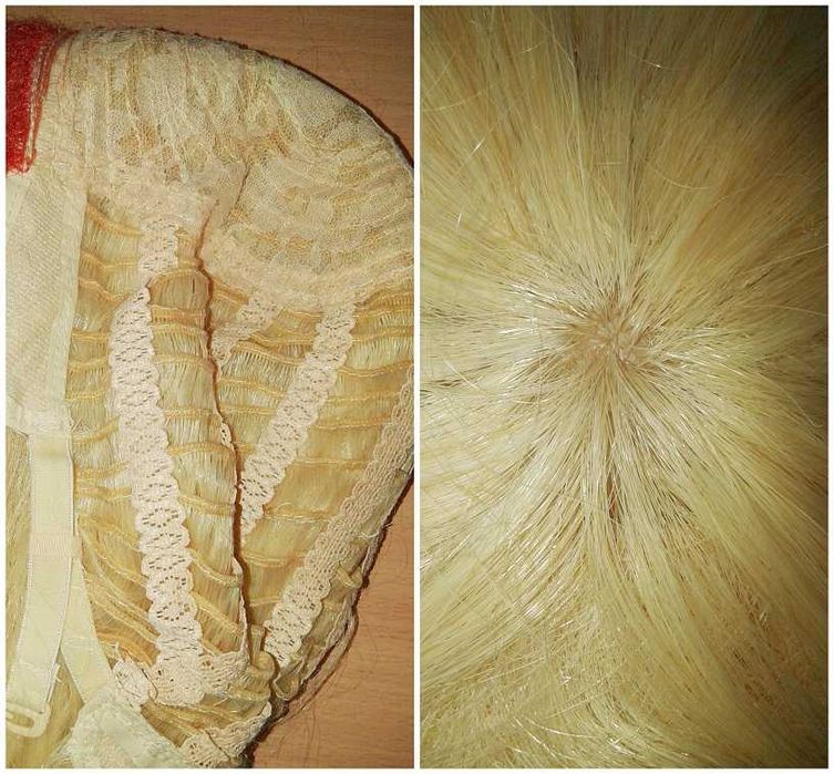 Charlie Morningstar Hazbin Hotel wig peruka długa blond cosplay kitka